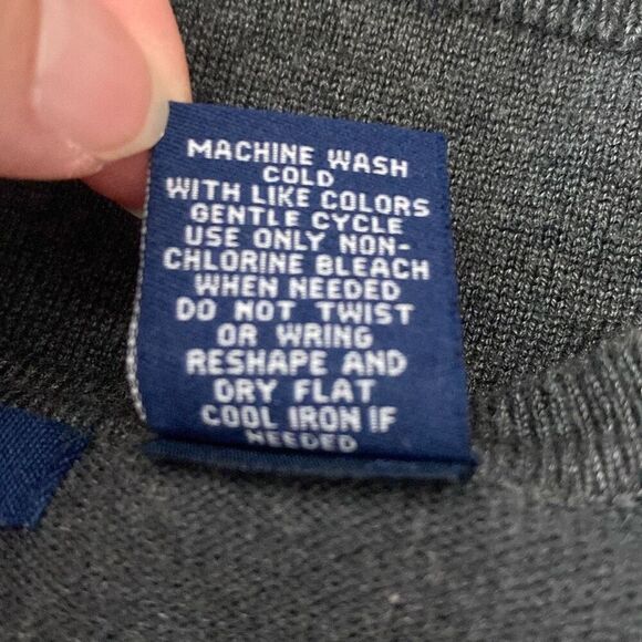 Architect charcoal cardigan sweater size PM - Picture 7 of 8